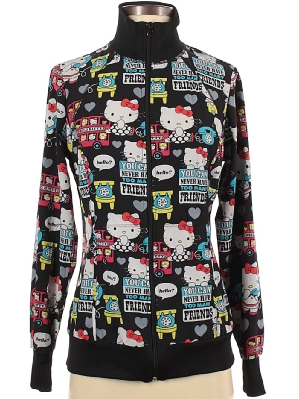 Hello Kitty Tooniforms by Cherokee Scrub Jacket - Picture 2 of 7